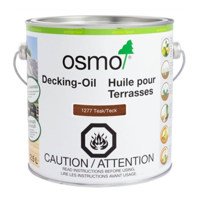 Tin of Osmo decking oil